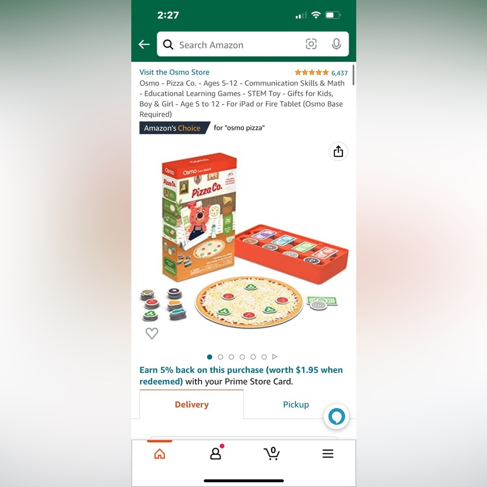 Osmo Pizza Co Kindle Fire